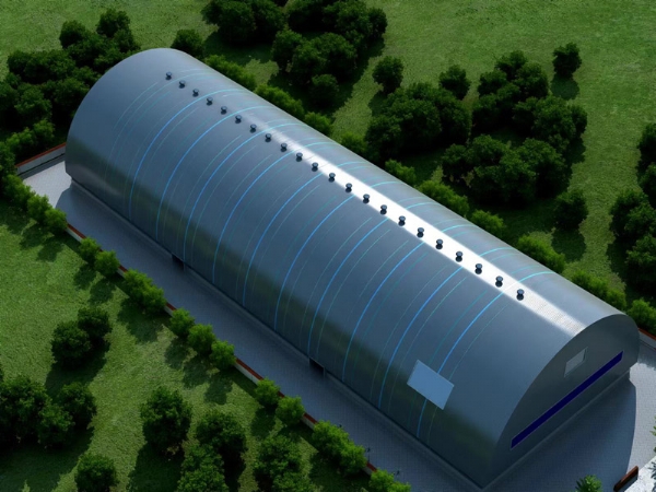 山西誠晉達(dá)倉儲(chǔ)物流項(xiàng)目儲(chǔ)煤棚